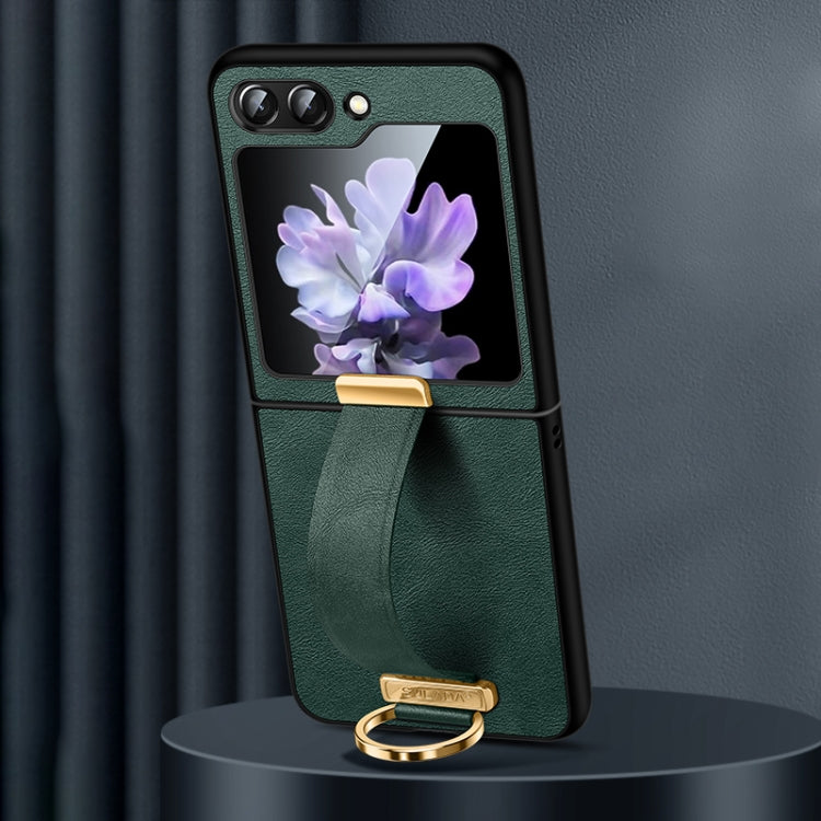 Custodia in pelle PU per Samsung Galaxy Z Flip7 FE e Flip6