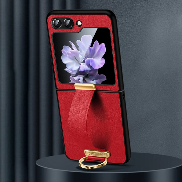 Custodia in pelle PU per Samsung Galaxy Z Flip7 FE e Flip6