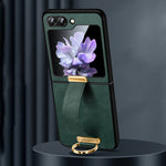 Custodia in pelle PU per Samsung Galaxy Z Flip7 FE e Flip6