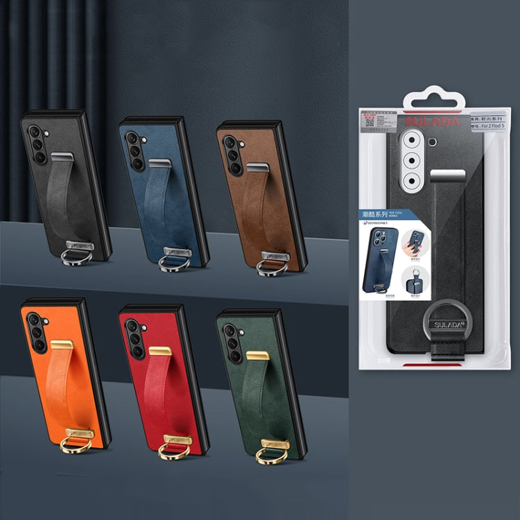 Custodia in pelle PU per Samsung Galaxy Z Flip7 FE e Flip6