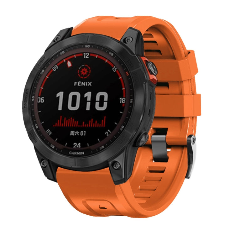Cinturino per orologio in silicone con fibbia in acciaio nero a vite, For Garmin Forerunner 965 / 955 / 945 / 935