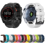 Cinturino per orologio in silicone con fibbia in acciaio nero a vite, For Garmin Forerunner 965 / 955 / 945 / 935