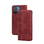 Custodia per telefono in PU con vibrazione orizzontale magnetica smerigliata, For Xiaomi Redmi Note 13 Pro 5G, For Xiaomi Redmi A1/A2, For Xiaomi Redmi 12C/11A 4G Global/Poco C55, For Xiaomi Redmi Note 12 Pro Speed/Poco X5 Pro 5G