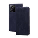 Custodia per telefono in PU con vibrazione orizzontale magnetica smerigliata, For Xiaomi Redmi Note 12 5G Global/Poco X5, For Xiaomi Poco M4 5G/Poco M5/Redmi Note 11R, For Xiaomi Poco C40, For Xiaomi Redmi 10A 4G