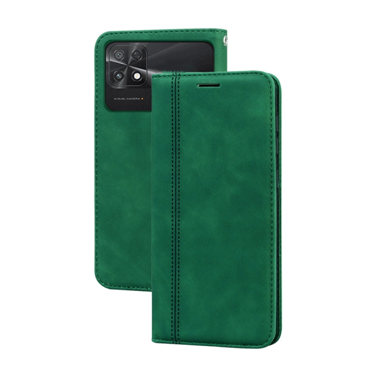 Custodia per telefono in PU con vibrazione orizzontale magnetica smerigliata, For Xiaomi Redmi Note 12 5G Global/Poco X5, For Xiaomi Poco M4 5G/Poco M5/Redmi Note 11R, For Xiaomi Poco C40, For Xiaomi Redmi 10A 4G