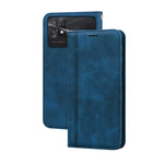 Custodia per telefono in PU con vibrazione orizzontale magnetica smerigliata, For Xiaomi Redmi Note 12 5G Global/Poco X5, For Xiaomi Poco M4 5G/Poco M5/Redmi Note 11R, For Xiaomi Poco C40, For Xiaomi Redmi 10A 4G