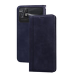 Custodia per telefono in PU con vibrazione orizzontale magnetica smerigliata, For Xiaomi Redmi Note 12 5G Global/Poco X5, For Xiaomi Poco M4 5G/Poco M5/Redmi Note 11R, For Xiaomi Poco C40, For Xiaomi Redmi 10A 4G