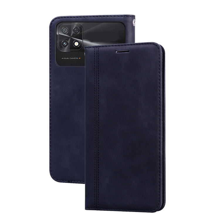 Custodia per telefono in PU con vibrazione orizzontale magnetica smerigliata, For Xiaomi Redmi Note 12 5G Global/Poco X5, For Xiaomi Poco M4 5G/Poco M5/Redmi Note 11R, For Xiaomi Poco C40, For Xiaomi Redmi 10A 4G