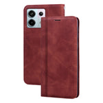 Custodia per telefono in PU con vibrazione orizzontale magnetica smerigliata, For Xiaomi Redmi A3, For Xiaomi Redmi Note 13 Pro 4G, For Xiaomi Redmi Note 13 4G, For Xiaomi Redmi Note 13  5G