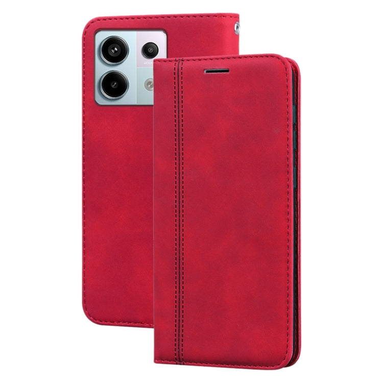 Custodia per telefono in PU con vibrazione orizzontale magnetica smerigliata, For Xiaomi Redmi Note 13 Pro 5G, For Xiaomi Redmi A1/A2, For Xiaomi Redmi 12C/11A 4G Global/Poco C55, For Xiaomi Redmi Note 12 Pro Speed/Poco X5 Pro 5G