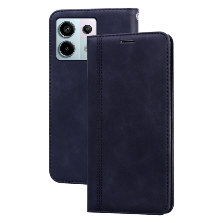 Custodia per telefono in PU con vibrazione orizzontale magnetica smerigliata, For Xiaomi Redmi Note 13 Pro 5G, For Xiaomi Redmi A1/A2, For Xiaomi Redmi 12C/11A 4G Global/Poco C55, For Xiaomi Redmi Note 12 Pro Speed/Poco X5 Pro 5G