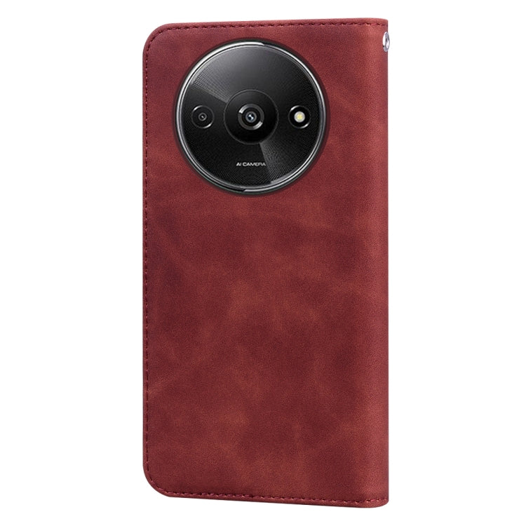 Custodia per telefono in PU con vibrazione orizzontale magnetica smerigliata, For Xiaomi Redmi A3, For Xiaomi Redmi Note 13 Pro 4G, For Xiaomi Redmi Note 13 4G, For Xiaomi Redmi Note 13  5G