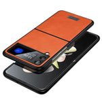 Custodia TPU e pelle per Samsung Galaxy Z Flip6