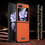 Custodia TPU e pelle per Samsung Galaxy Z Flip6