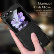 Custodia TPU e pelle per Samsung Galaxy Z Flip6