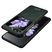 Custodia TPU e pelle per Samsung Galaxy Z Flip6