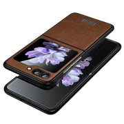 Custodia TPU e pelle per Samsung Galaxy Z Flip6