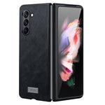Custodia TPU antiurto in pelle per Samsung Galaxy Z Fold6