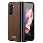 Custodia TPU antiurto in pelle per Samsung Galaxy Z Fold6