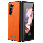 Custodia TPU antiurto in pelle per Samsung Galaxy Z Fold6