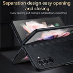 Custodia TPU antiurto in pelle per Samsung Galaxy Z Fold6
