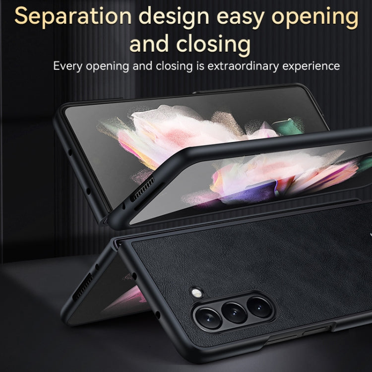 Custodia TPU antiurto in pelle per Samsung Galaxy Z Fold6