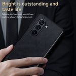 Custodia TPU antiurto in pelle per Samsung Galaxy Z Fold6