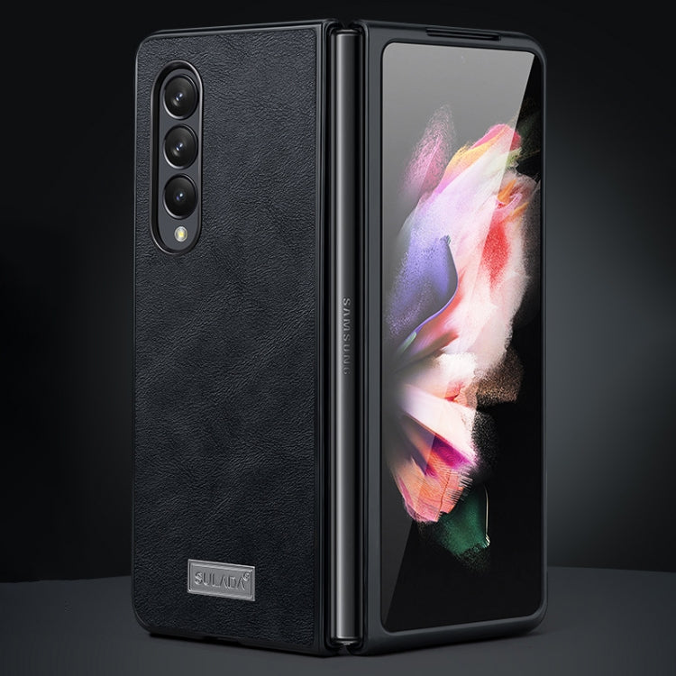 Custodia TPU antiurto in pelle per Samsung Galaxy Z Fold6