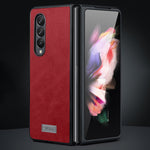 Custodia TPU antiurto in pelle per Samsung Galaxy Z Fold6