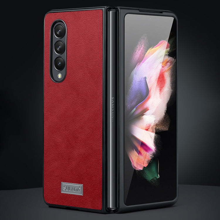Custodia TPU antiurto in pelle per Samsung Galaxy Z Fold6
