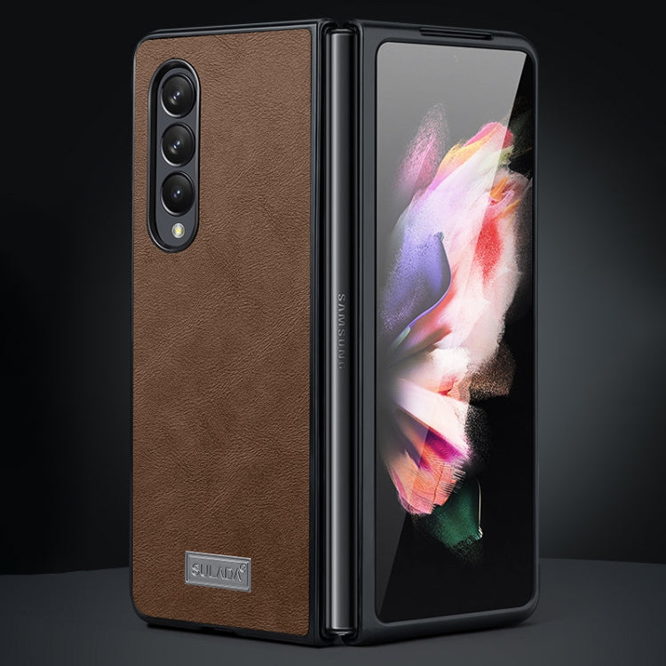 Custodia TPU antiurto in pelle per Samsung Galaxy Z Fold6