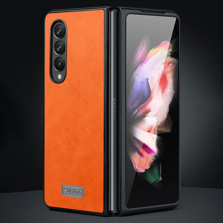 Custodia TPU antiurto in pelle per Samsung Galaxy Z Fold6