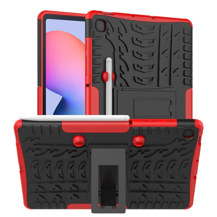 Custodia antiurto TPU e PC con supporto per Galaxy Tab S6 Lite