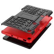 Custodia antiurto TPU e PC con supporto per Galaxy Tab S6 Lite