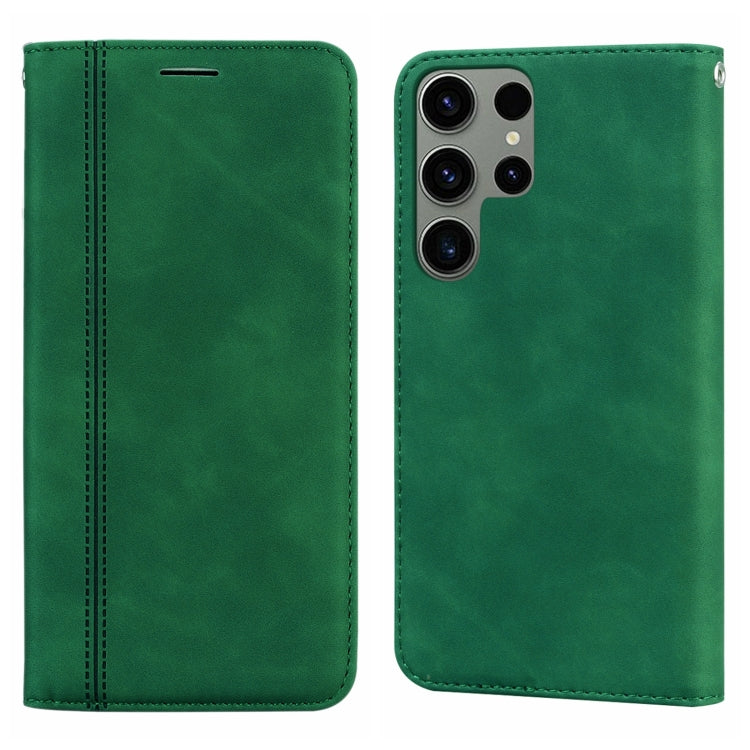 Custodia portafoglio in pelle PU per Galaxy S24 Ultra