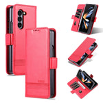 Custodia portafoglio in pelle per Samsung Galaxy Z Fold5