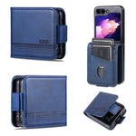 AZNS Custodia per telefono in pelle a conchiglia con struttura in vitello magnetico, For Samsung Galaxy Z Flip7 FE / Flip6, For Samsung Galaxy Z Fold7 5G, For Samsung Galaxy Z Flip7 5G, For Samsung Galaxy Z Fold6 5G