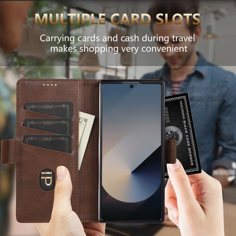 Custodia portafoglio in pelle per Samsung Galaxy Z Flip7 FE