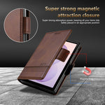 Custodia portafoglio in pelle per Samsung Galaxy Z Flip7 FE