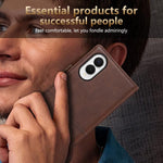 Custodia portafoglio in pelle per Samsung Galaxy Z Flip7 FE