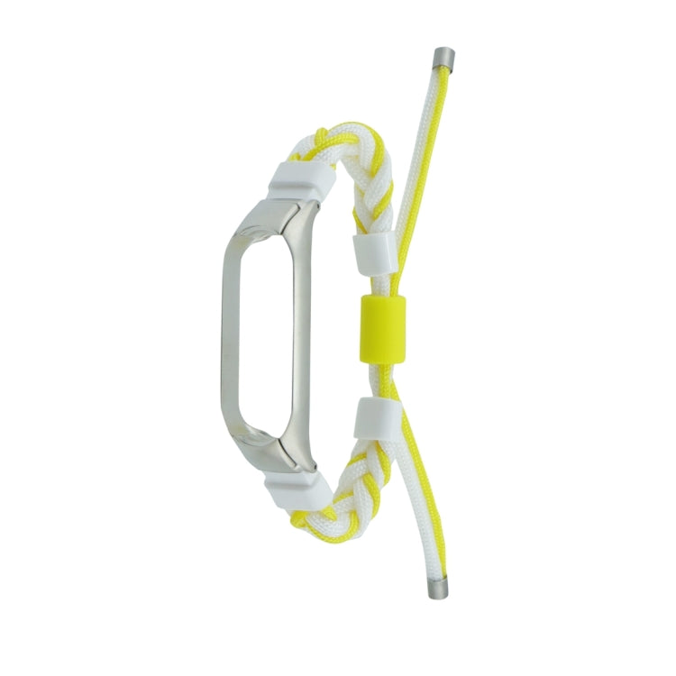 Cinturino in nylon con cavo intrecciato in silicone, For Xiaomi Mi Band 4 / 3