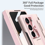 Custodia per telefono a copertura totale integrata con cerniera, For Samsung Galaxy Z Fold5 5G
