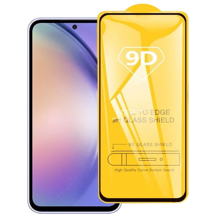 Pellicola in vetro temperato con schermo a colla piena 9D, For Samsung Galaxy Jump 3, For Samsung Galaxy A15 5G, For Samsung Galaxy A55, For Samsung Galaxy M34 5G / F34 / A15, For Samsung Galaxy S23 FE 5G
