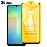 Pellicola in vetro temperato con schermo a colla intera da 25 pezzi 9D, For Galaxy F07e 4G, For Samsung Galaxy M17e 5G, For Samsung Galaxy M17 5G, For Samsung Galaxy F17 5G, For Samsung Galaxy A57, For Samsung Galaxy A37, For Samsung Galaxy A27        ...