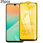 Pellicola in vetro temperato con schermo a colla intera da 25 pezzi 9D, For Galaxy F07e 4G, For Samsung Galaxy M17e 5G, For Samsung Galaxy M17 5G, For Samsung Galaxy F17 5G, For Samsung Galaxy A57, For Samsung Galaxy A37, For Samsung Galaxy A27        ...
