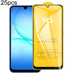 Pellicola in vetro temperato con schermo a colla intera da 25 pezzi 9D, For Galaxy F07e 4G, For Samsung Galaxy M17e 5G, For Samsung Galaxy M17 5G, For Samsung Galaxy F17 5G, For Samsung Galaxy A57, For Samsung Galaxy A37, For Samsung Galaxy A27        ...