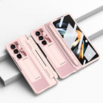 Custodia per telefono pieghevole con slot per penna a copertura totale integrata con stilo, For Samsung Galaxy Z Fold5 5G