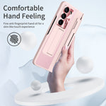 Custodia per telefono pieghevole con slot per penna a copertura totale integrata con stilo, For Samsung Galaxy Z Fold5 5G