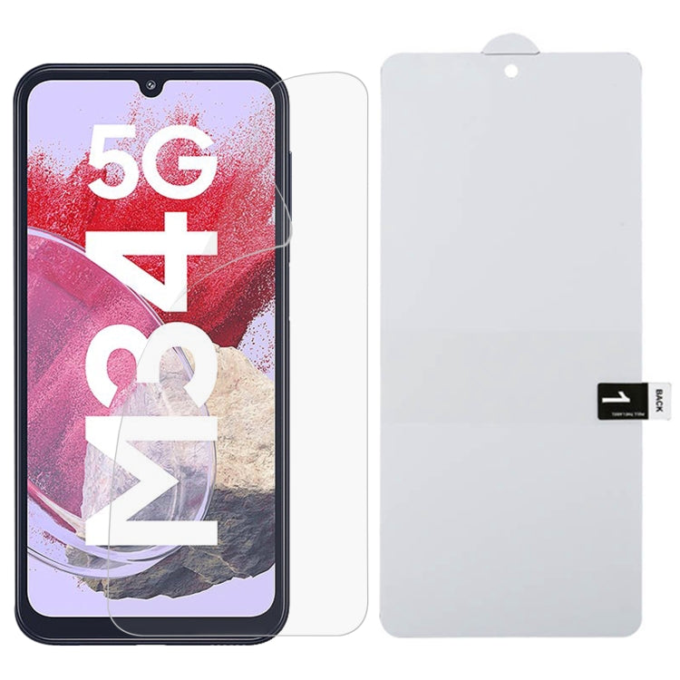 Full Screen Protector Pellicola idrogel antideflagrante, For Samsung Galaxy M44, For Samsung Galaxy A15 5G, For Samsung Galaxy A55, For Samsung Galaxy S24 Ultra 5G, For Samsung Galaxy S24+ 5G, For Samsung Galaxy S24 5G                                  ...