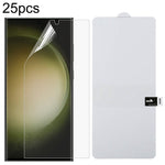 Pellicola idrogel antideflagrante per protezione schermo intero da 25 pezzi, For Samsung Galaxy A24s, For Samsung Galaxy M44, For Samsung Galaxy A15 5G, For Samsung Galaxy A55, For Samsung Galaxy S24 Ultra 5G, For Samsung Galaxy S24+ 5G                ...